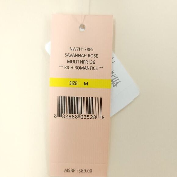 Nanette Lepore Floral Cropped Blouse MED - Picture 8 of 9